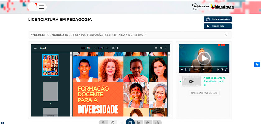 AVA - Ambiente Virtual de Aprendizagem