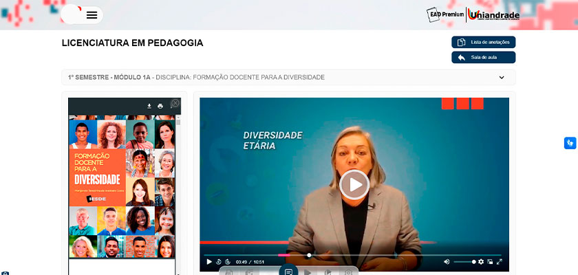 AVA - Ambiente Virtual de Aprendizagem