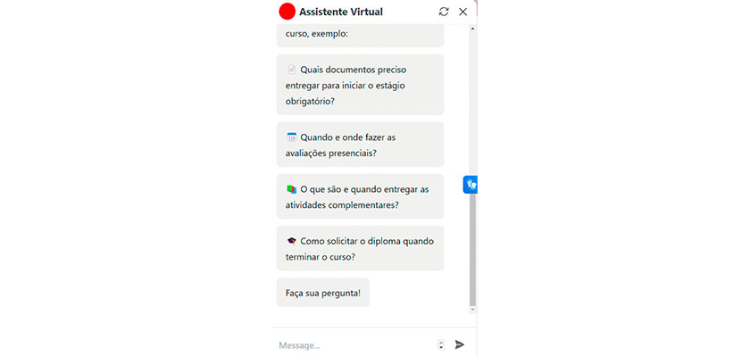AVA - Ambiente Virtual de Aprendizagem